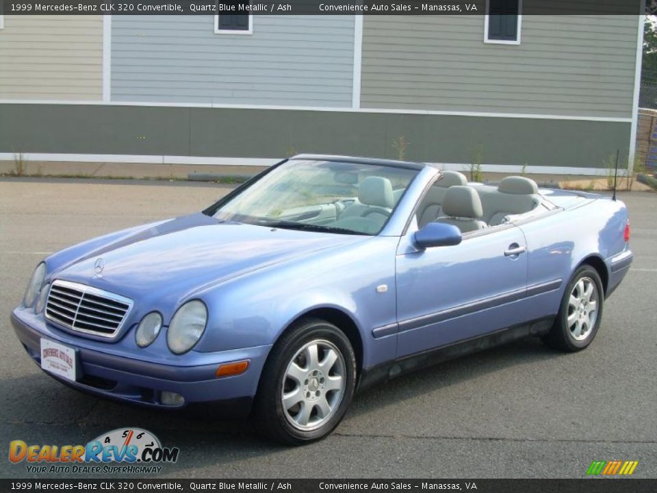 Mercedes clk convertible blue #2