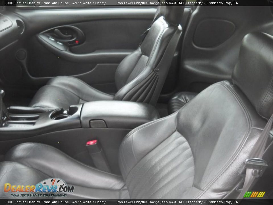 2000 Pontiac Firebird Trans Am Coupe Arctic White / Ebony Photo #8