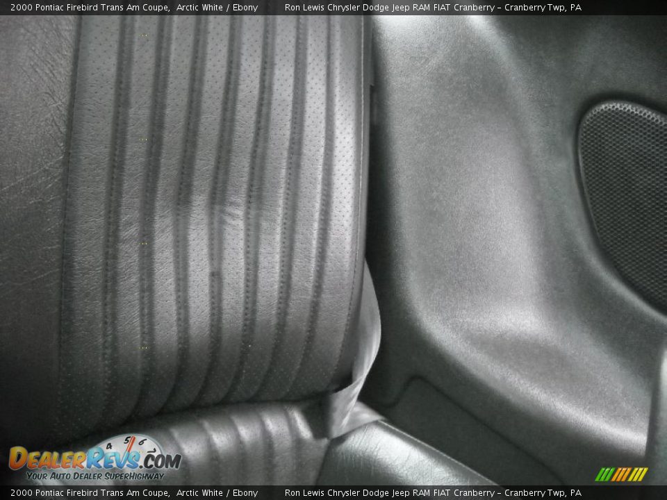 2000 Pontiac Firebird Trans Am Coupe Arctic White / Ebony Photo #11
