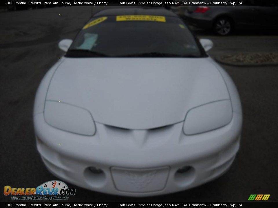 2000 Pontiac Firebird Trans Am Coupe Arctic White / Ebony Photo #19