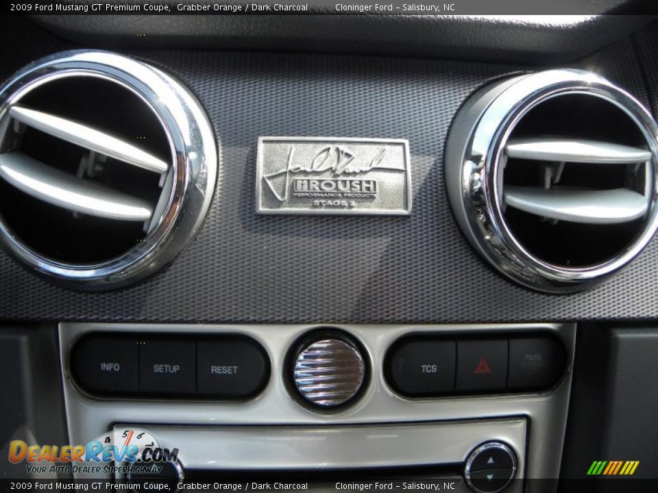 2009 Ford Mustang GT Premium Coupe Grabber Orange / Dark Charcoal Photo #19