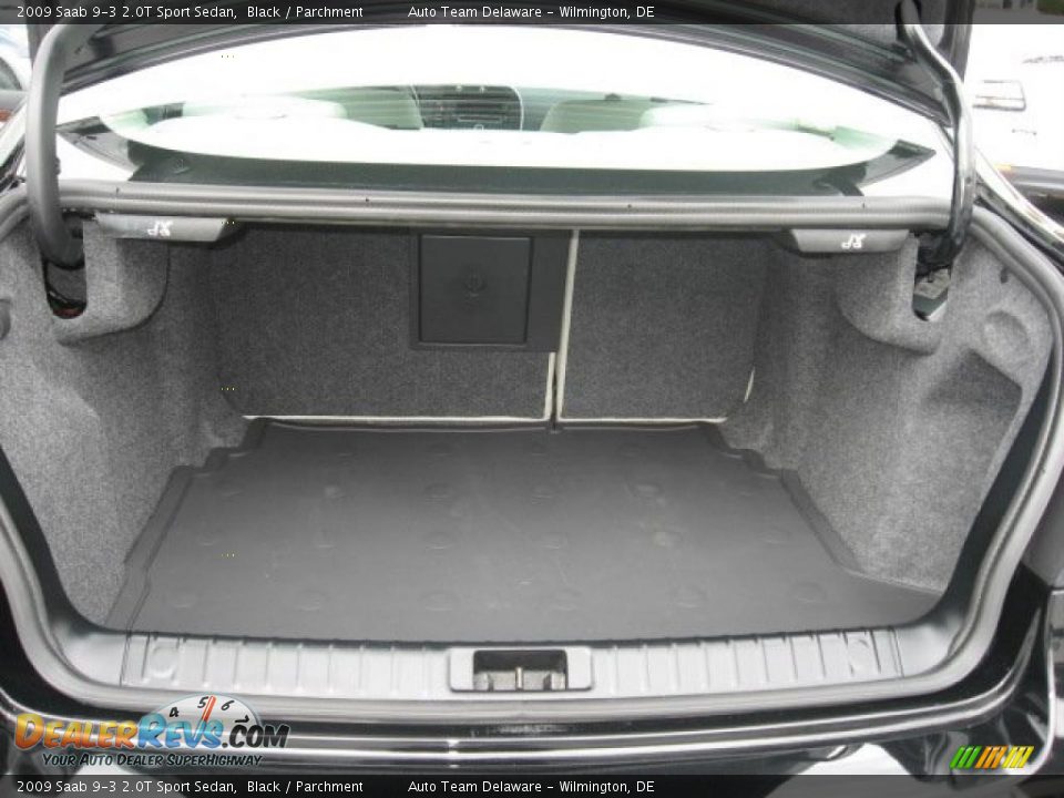 2009 Saab 9-3 2.0T Sport Sedan Black / Parchment Photo #10