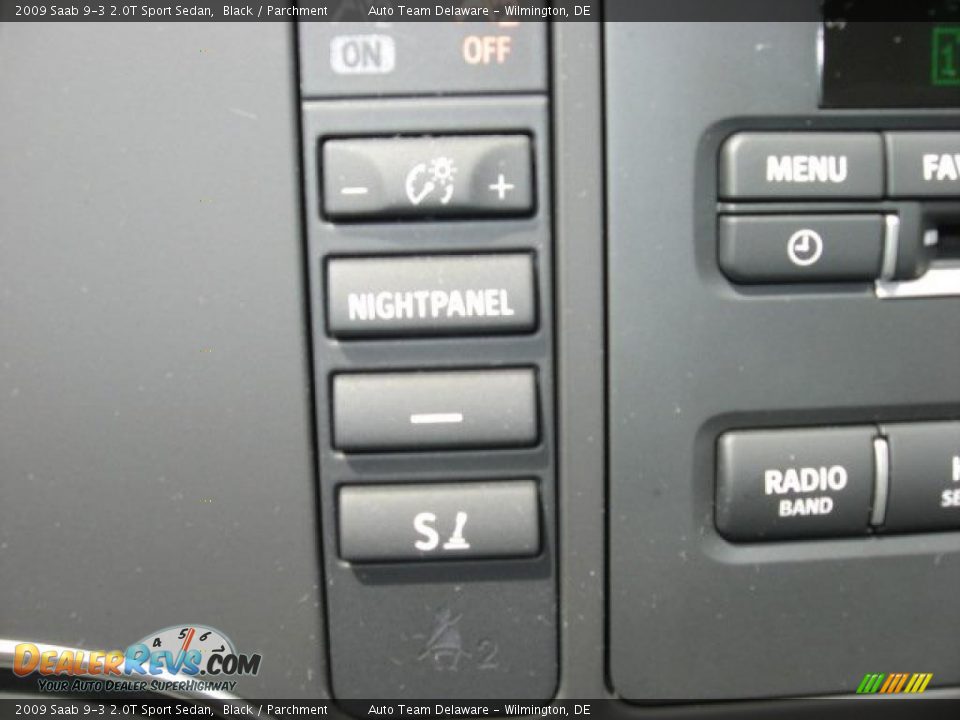 2009 Saab 9-3 2.0T Sport Sedan Black / Parchment Photo #31