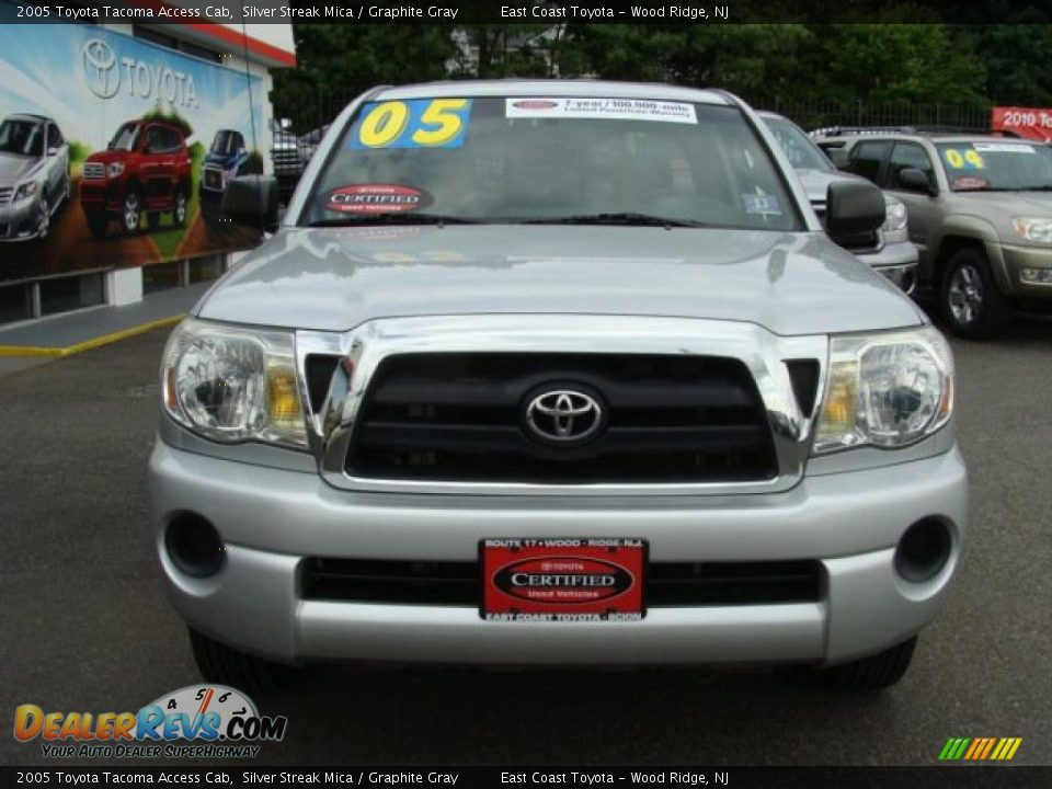 2005 Toyota Tacoma Access Cab Silver Streak Mica / Graphite Gray Photo #2
