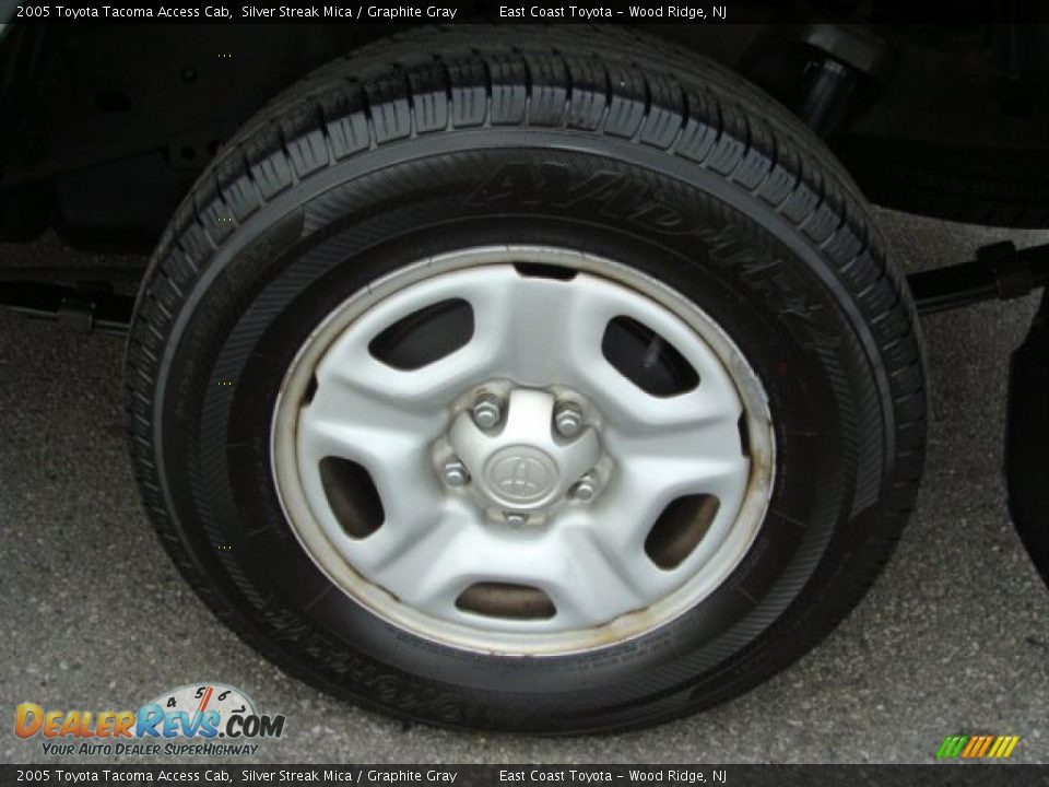 2005 Toyota Tacoma Access Cab Silver Streak Mica / Graphite Gray Photo #14