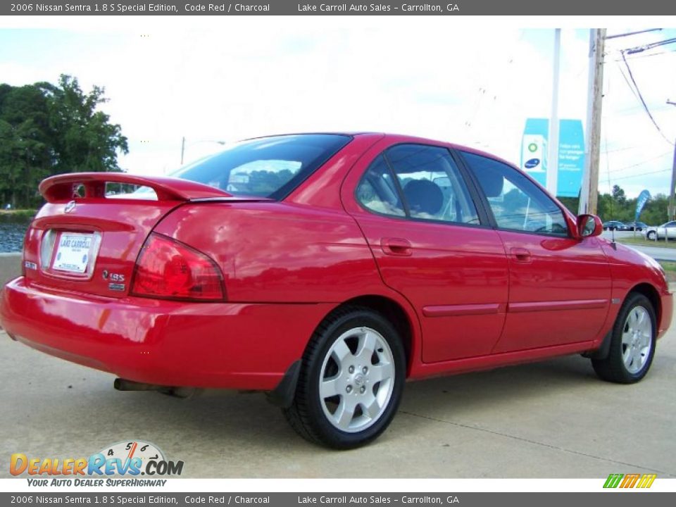 2006 Red nissan sentra #1