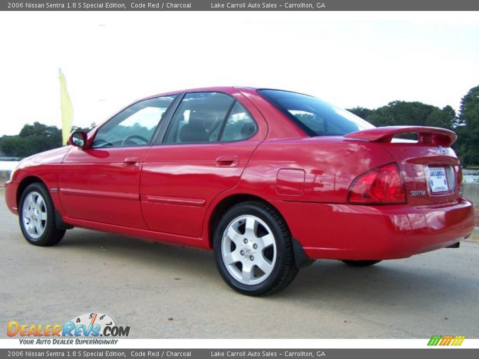 2006 Red nissan sentra #8