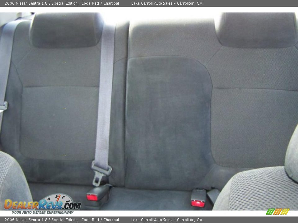 2006 Nissan Sentra 1.8 S Special Edition Code Red / Charcoal Photo #6