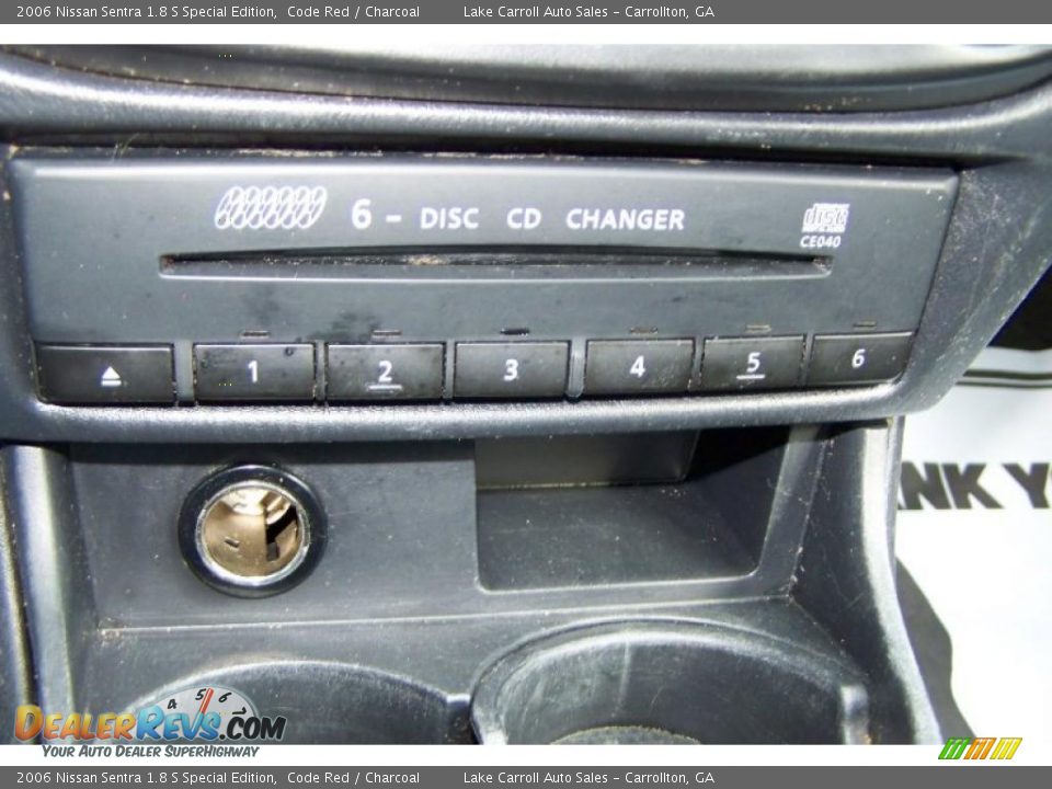 2006 Nissan Sentra 1.8 S Special Edition Code Red / Charcoal Photo #8