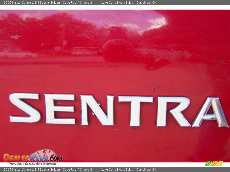 2006 Nissan Sentra 1.8 S Special Edition Code Red / Charcoal Photo #18