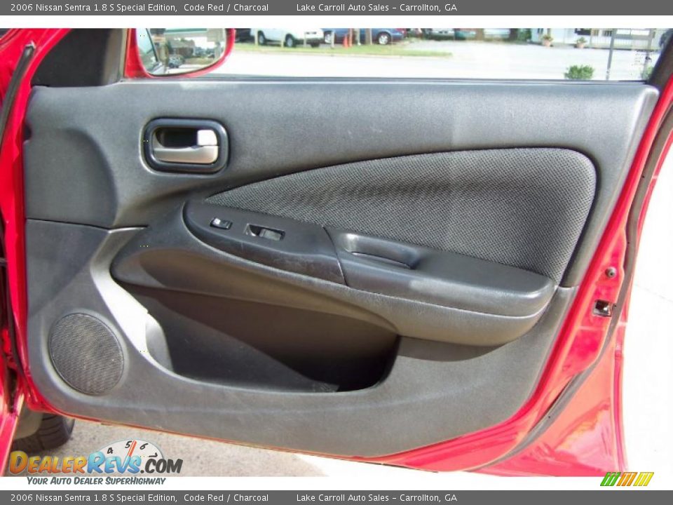 2006 Nissan Sentra 1.8 S Special Edition Code Red / Charcoal Photo #26