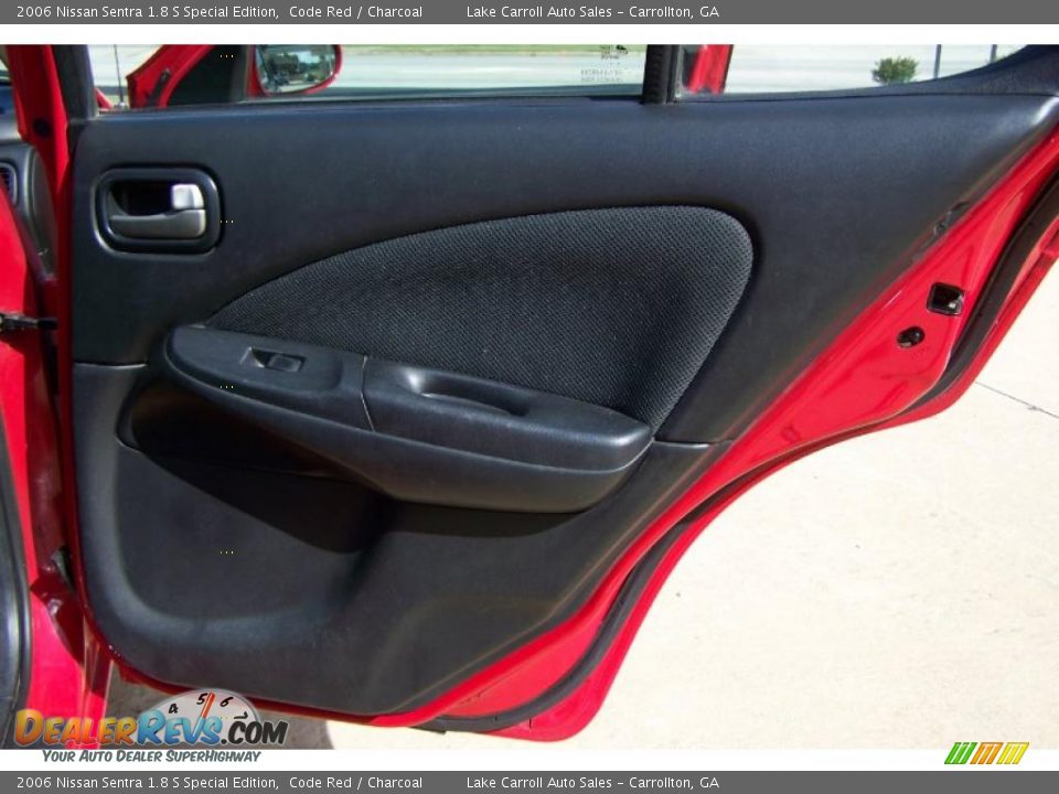 2006 Nissan Sentra 1.8 S Special Edition Code Red / Charcoal Photo #28