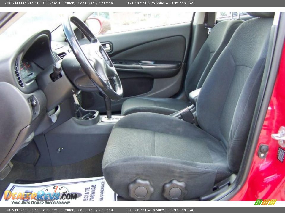 2006 Nissan Sentra 1.8 S Special Edition Code Red / Charcoal Photo #29