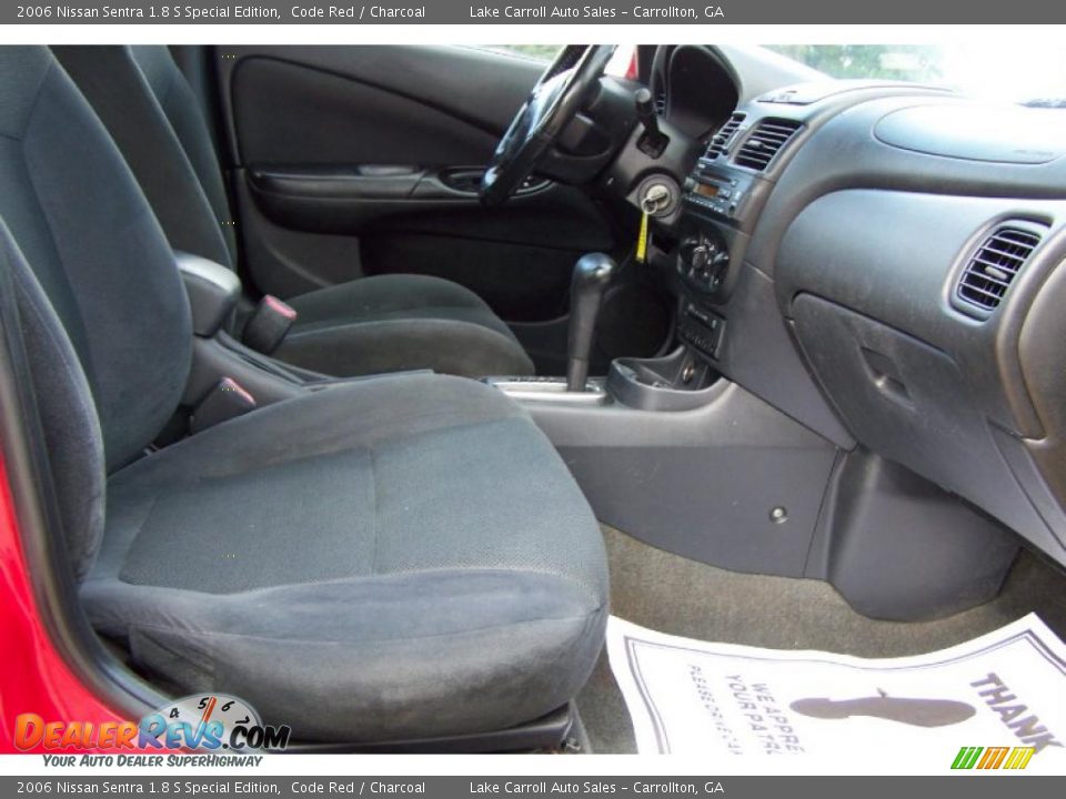 2006 Nissan Sentra 1.8 S Special Edition Code Red / Charcoal Photo #30