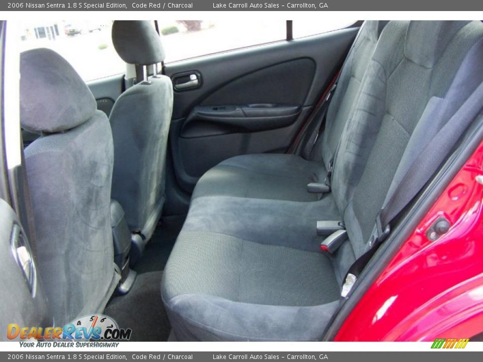2006 Nissan Sentra 1.8 S Special Edition Code Red / Charcoal Photo #31