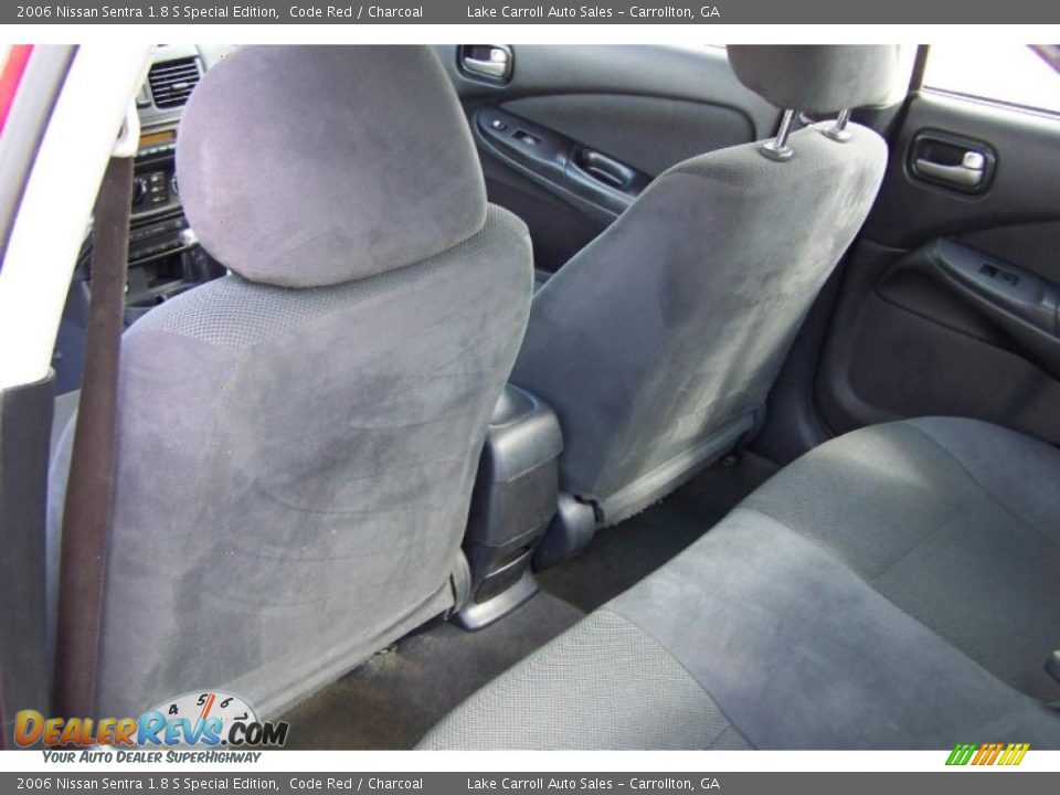 2006 Nissan Sentra 1.8 S Special Edition Code Red / Charcoal Photo #33