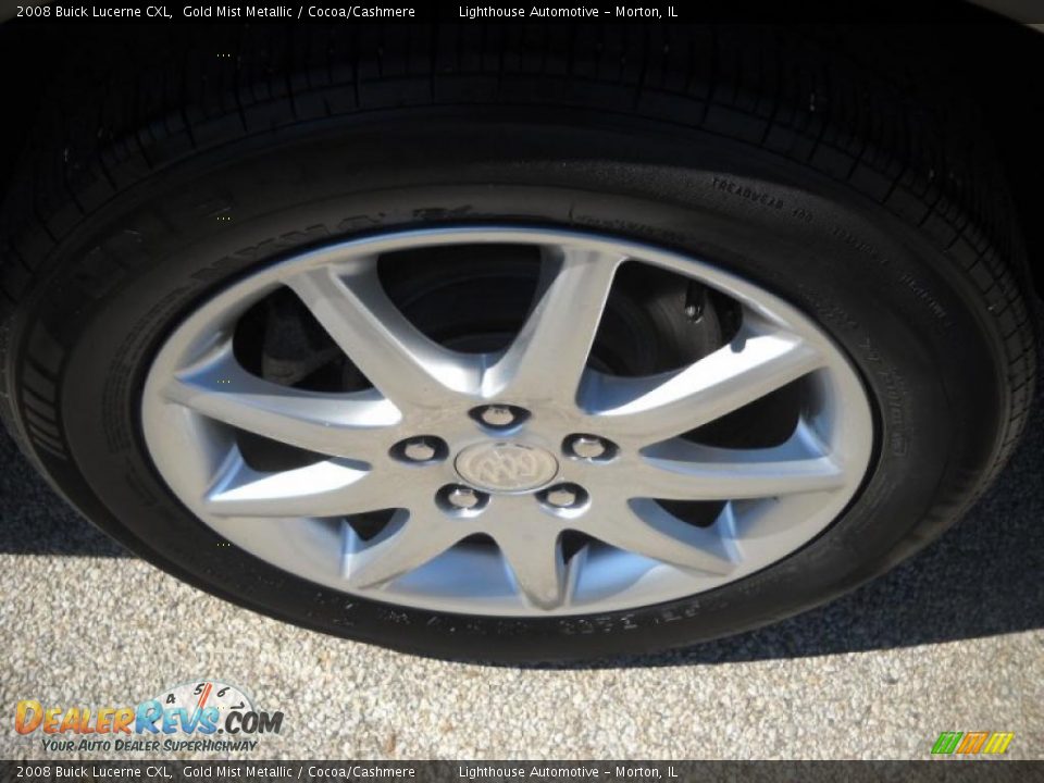 2008 Buick Lucerne CXL Gold Mist Metallic / Cocoa/Cashmere Photo #10