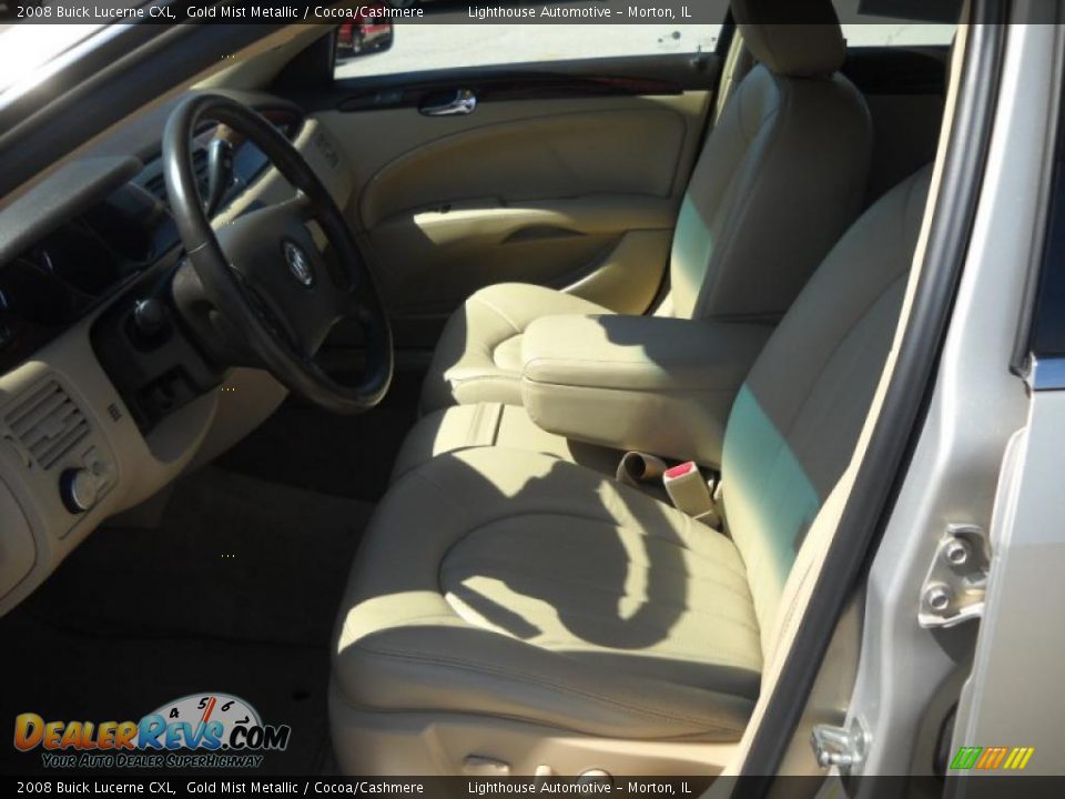2008 Buick Lucerne CXL Gold Mist Metallic / Cocoa/Cashmere Photo #13