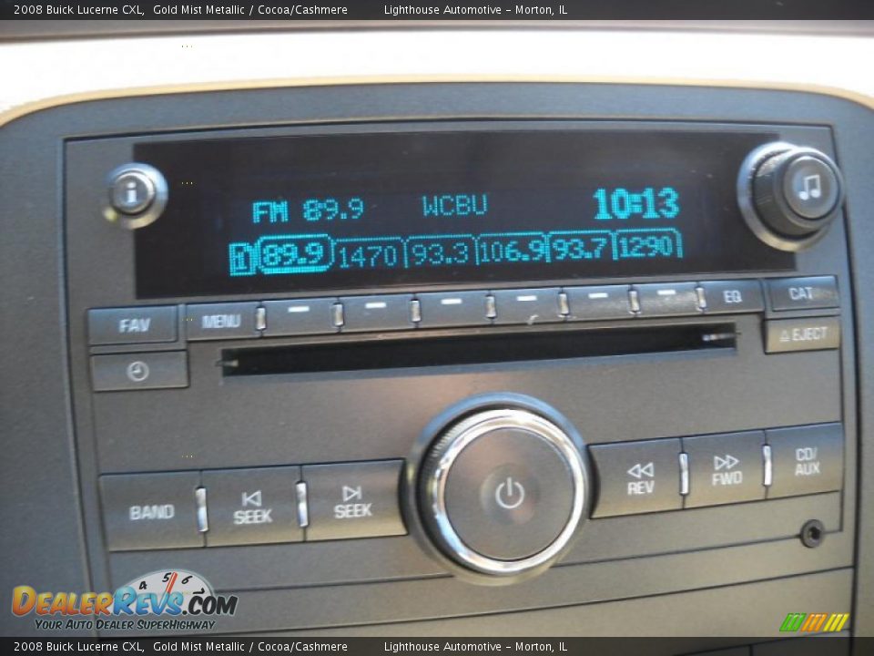 2008 Buick Lucerne CXL Gold Mist Metallic / Cocoa/Cashmere Photo #19