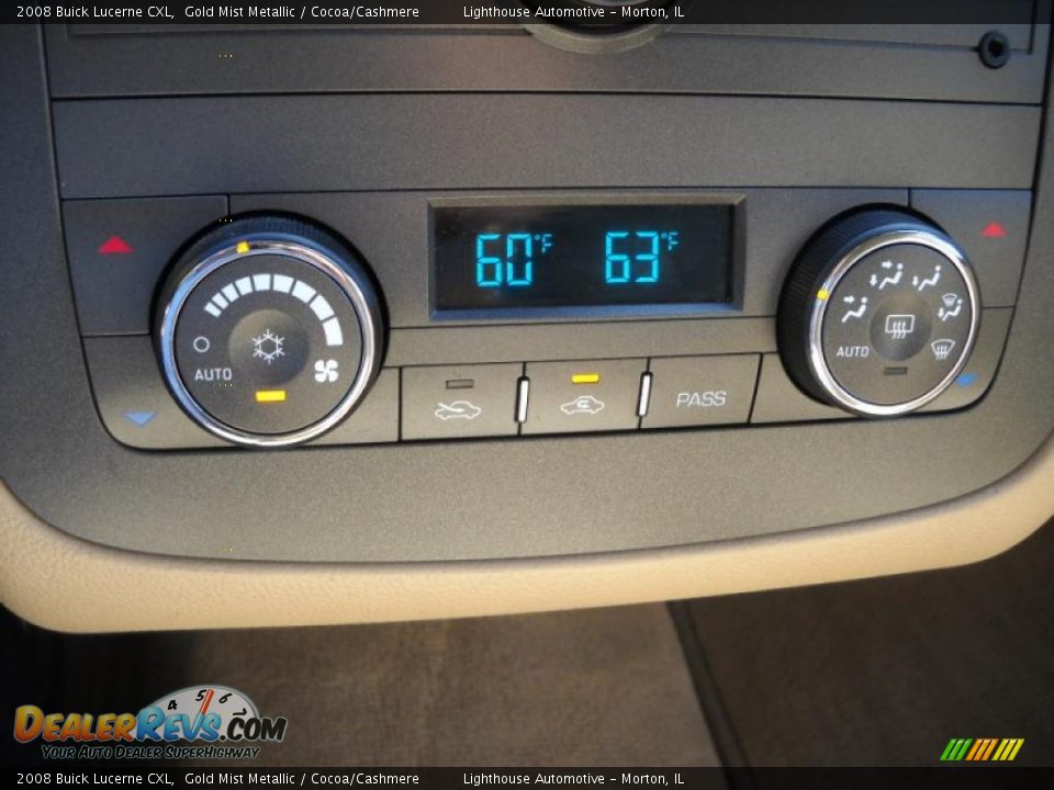 2008 Buick Lucerne CXL Gold Mist Metallic / Cocoa/Cashmere Photo #20