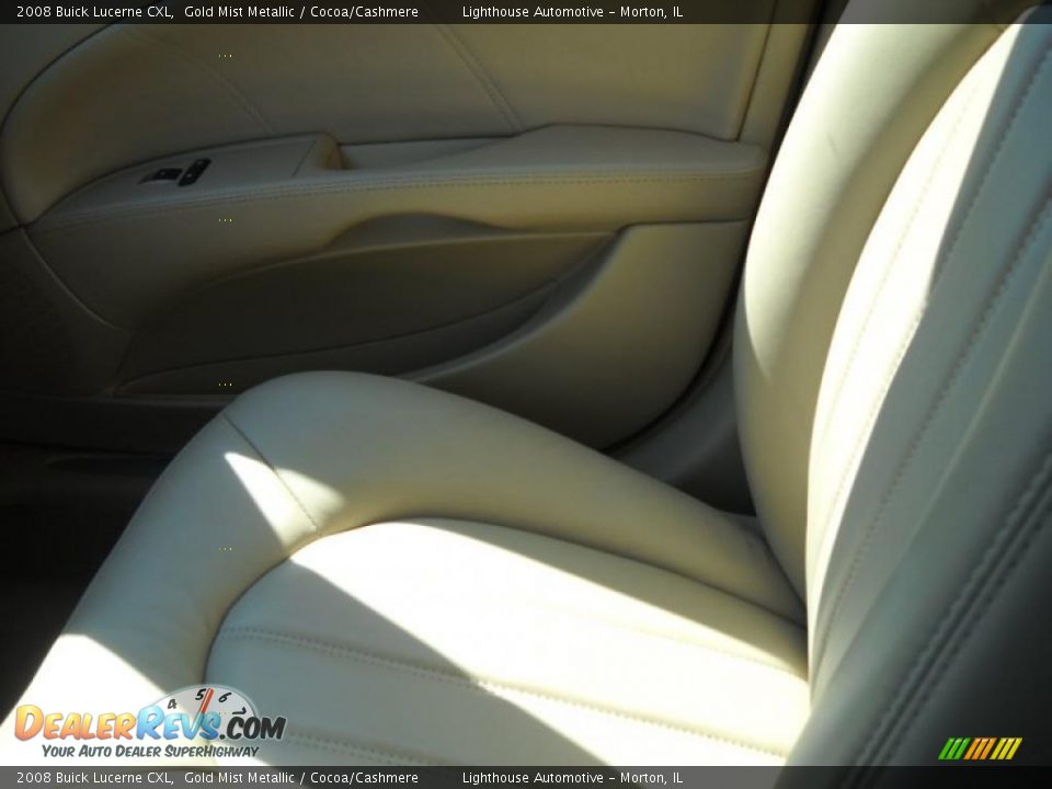 2008 Buick Lucerne CXL Gold Mist Metallic / Cocoa/Cashmere Photo #23