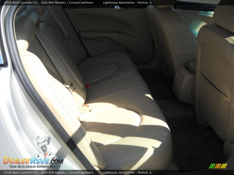 2008 Buick Lucerne CXL Gold Mist Metallic / Cocoa/Cashmere Photo #25