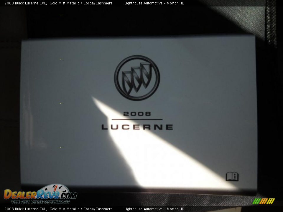 2008 Buick Lucerne CXL Gold Mist Metallic / Cocoa/Cashmere Photo #26