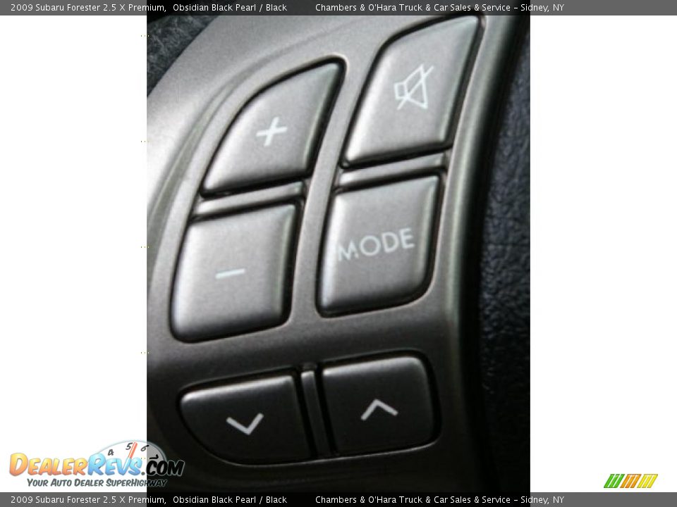 2009 Subaru Forester 2.5 X Premium Obsidian Black Pearl / Black Photo #14