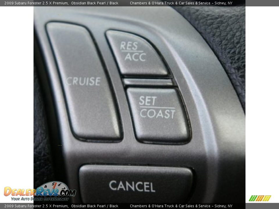 2009 Subaru Forester 2.5 X Premium Obsidian Black Pearl / Black Photo #15