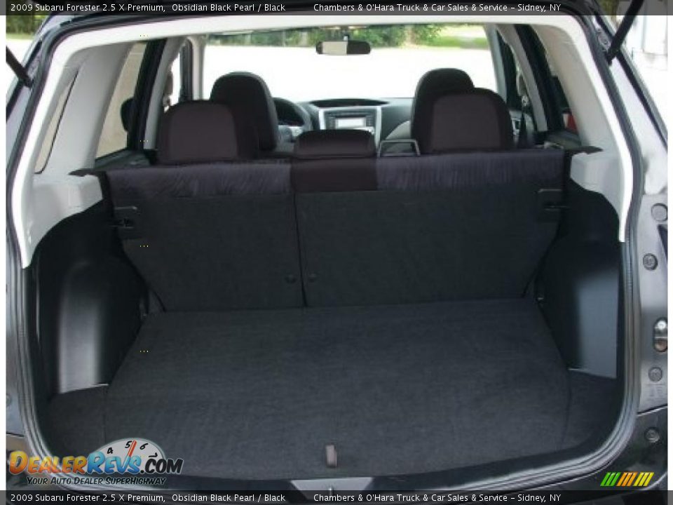 2009 Subaru Forester 2.5 X Premium Obsidian Black Pearl / Black Photo #19