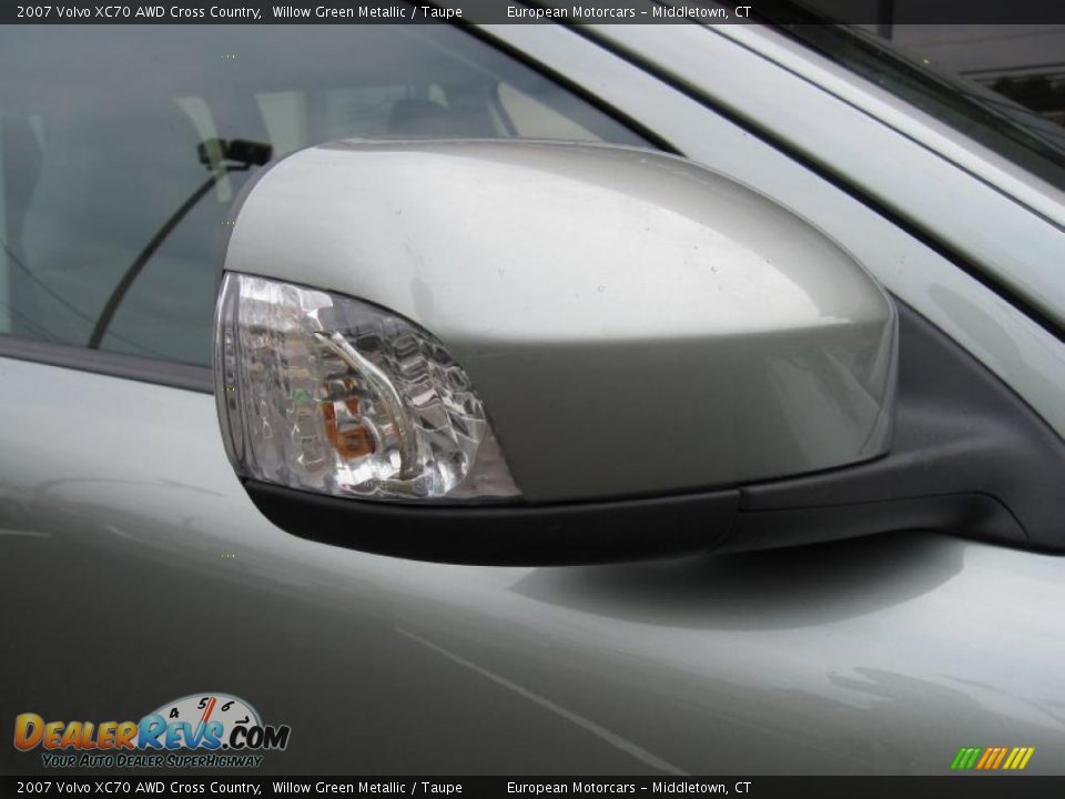2007 Volvo XC70 AWD Cross Country Willow Green Metallic / Taupe Photo #7