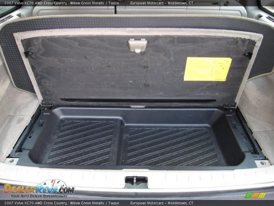 2007 Volvo XC70 AWD Cross Country Willow Green Metallic / Taupe Photo #20