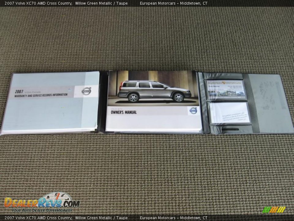 2007 Volvo XC70 AWD Cross Country Willow Green Metallic / Taupe Photo #21