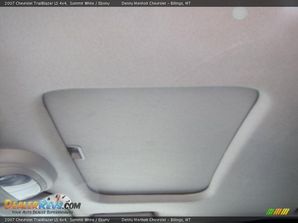 2007 Chevrolet TrailBlazer LS 4x4 Summit White / Ebony Photo #12
