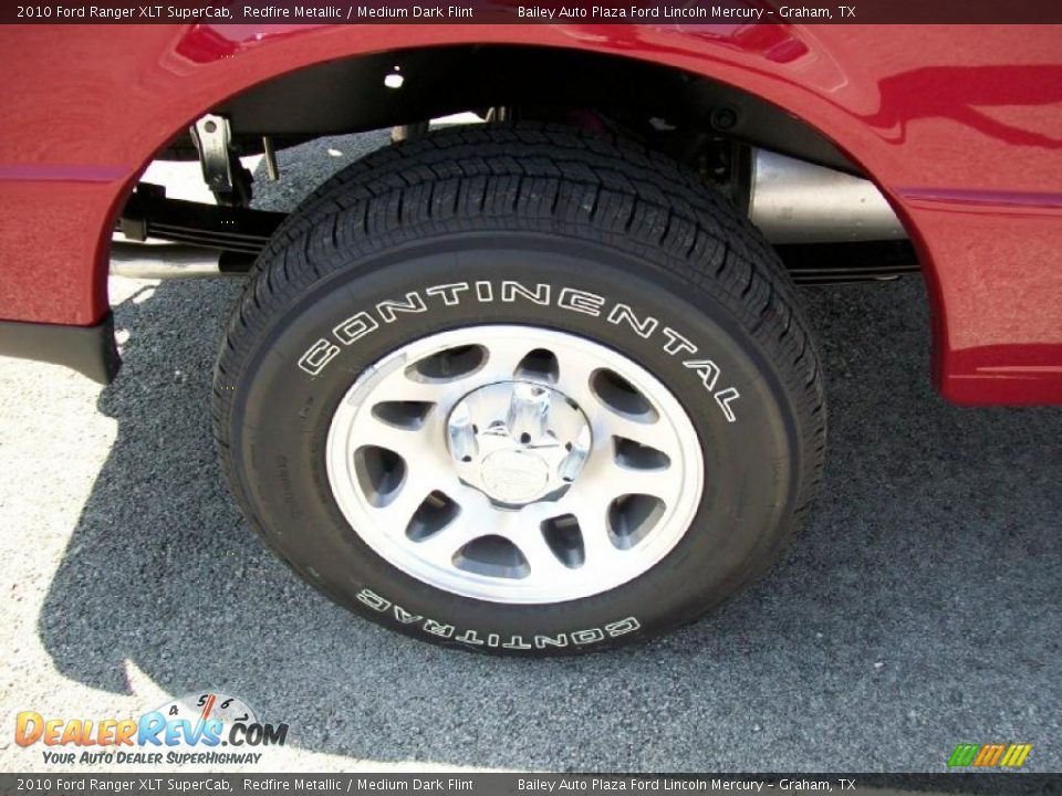 2010 Ford Ranger XLT SuperCab Redfire Metallic / Medium Dark Flint Photo #2