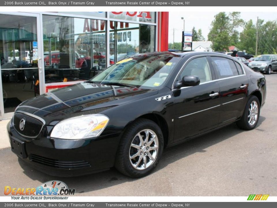 2006 Buick Lucerne CXL Black Onyx / Titanium Gray Photo #1