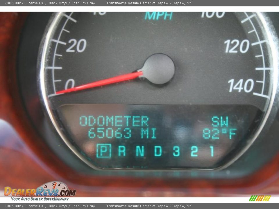 2006 Buick Lucerne CXL Black Onyx / Titanium Gray Photo #3