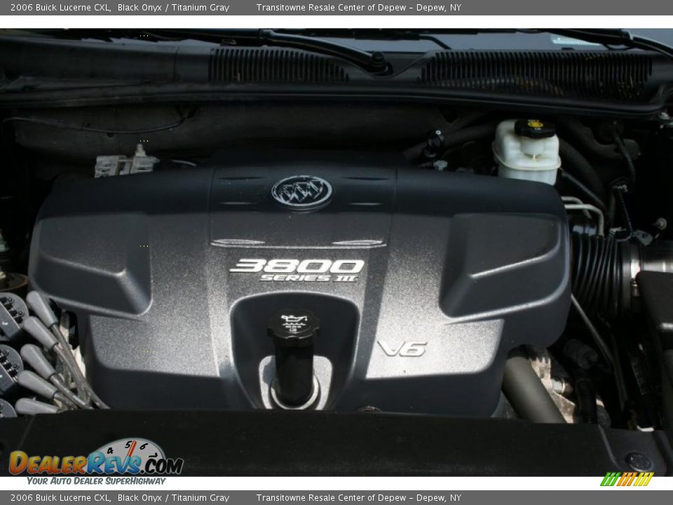 2006 Buick Lucerne CXL Black Onyx / Titanium Gray Photo #5