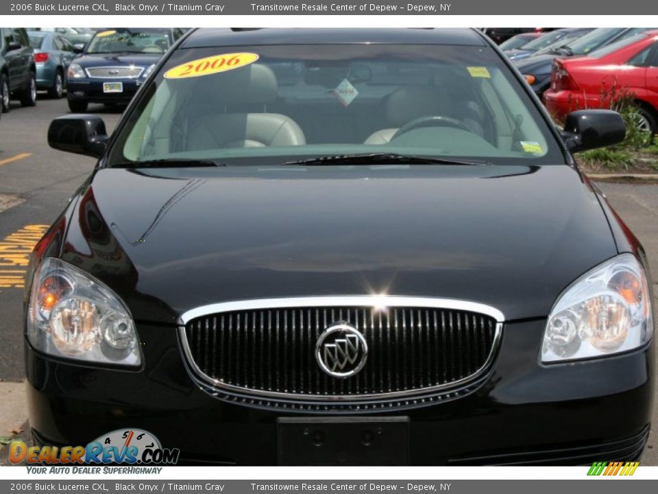 2006 Buick Lucerne CXL Black Onyx / Titanium Gray Photo #6