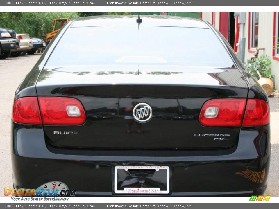 2006 Buick Lucerne CXL Black Onyx / Titanium Gray Photo #9