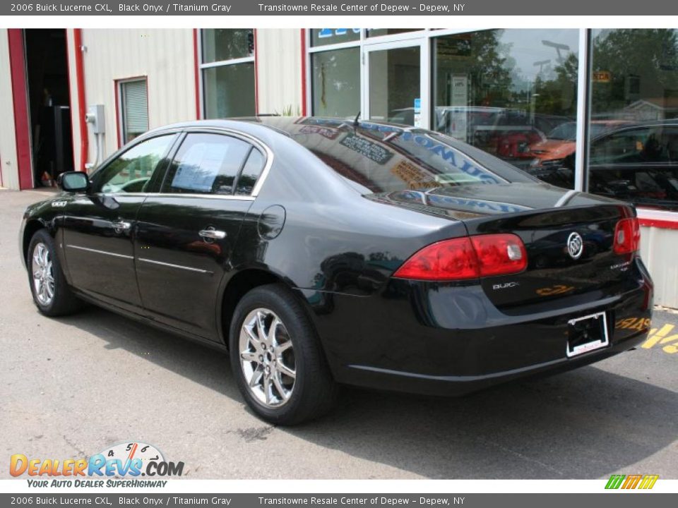 2006 Buick Lucerne CXL Black Onyx / Titanium Gray Photo #10