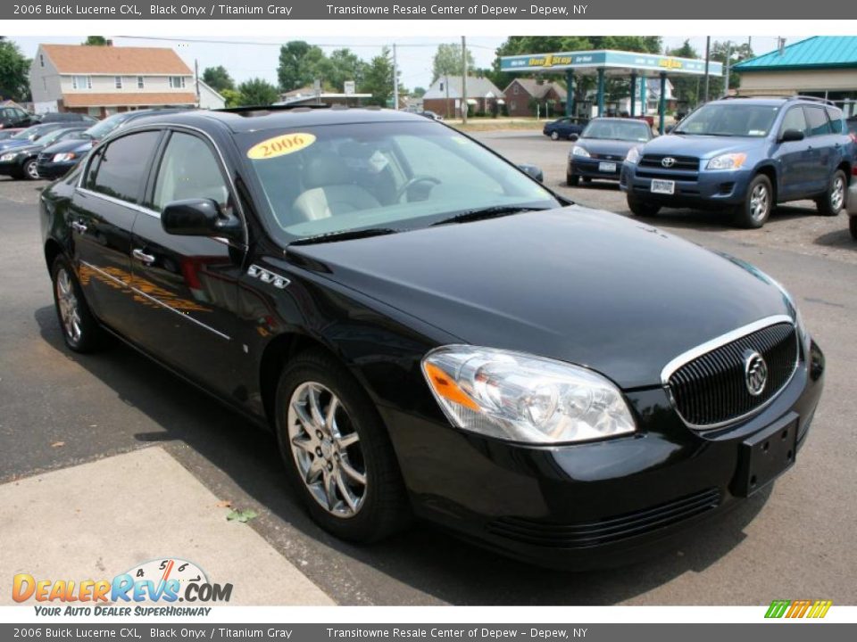 2006 Buick Lucerne CXL Black Onyx / Titanium Gray Photo #13