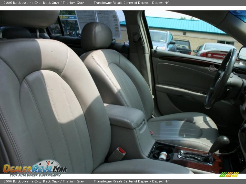 2006 Buick Lucerne CXL Black Onyx / Titanium Gray Photo #15