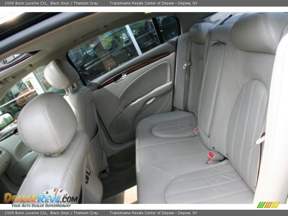 2006 Buick Lucerne CXL Black Onyx / Titanium Gray Photo #17