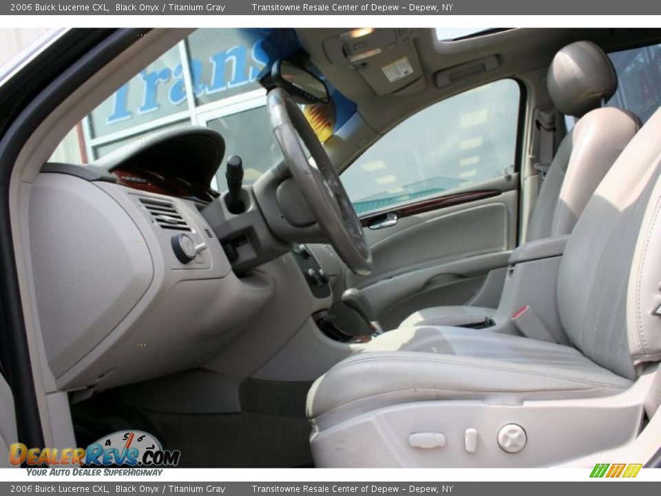 2006 Buick Lucerne CXL Black Onyx / Titanium Gray Photo #18