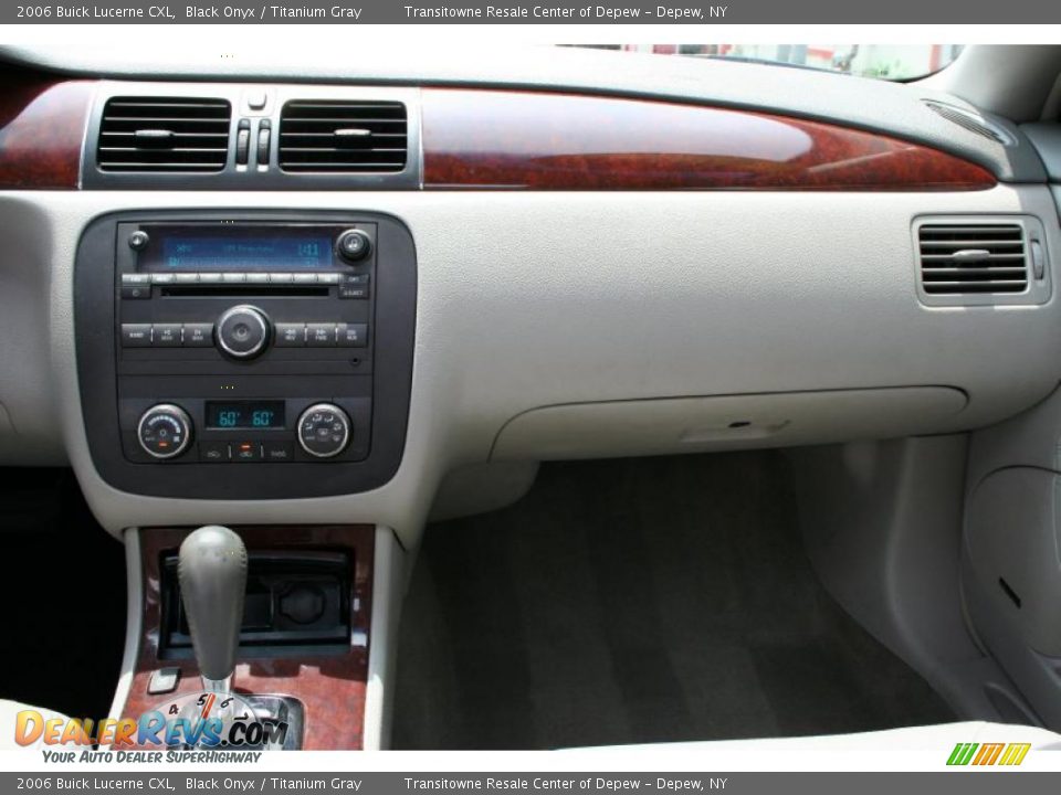 2006 Buick Lucerne CXL Black Onyx / Titanium Gray Photo #22
