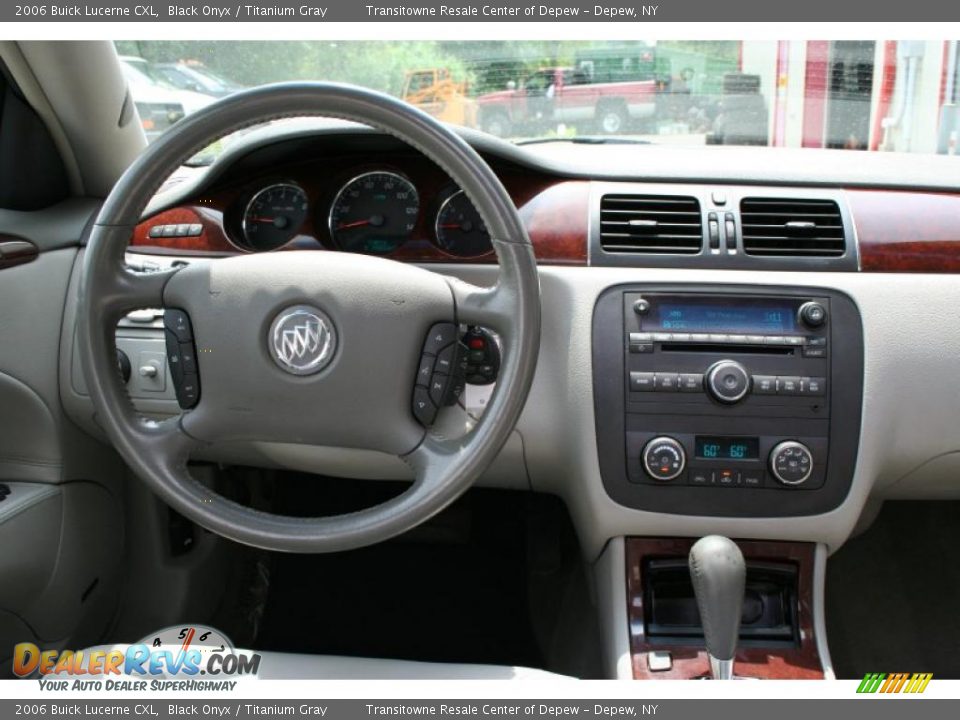 2006 Buick Lucerne CXL Black Onyx / Titanium Gray Photo #23