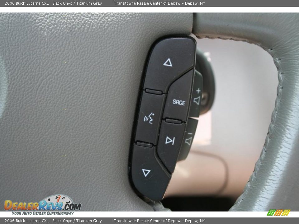 2006 Buick Lucerne CXL Black Onyx / Titanium Gray Photo #26