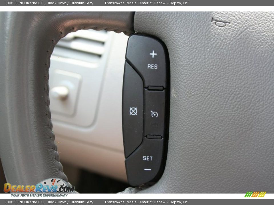 2006 Buick Lucerne CXL Black Onyx / Titanium Gray Photo #27