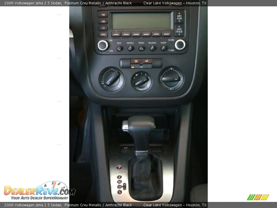 2006 Volkswagen Jetta 2.5 Sedan Platinum Grey Metallic / Anthracite Black Photo #23